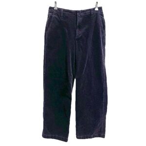 GAP Black Corduroy Wide Leg Pants